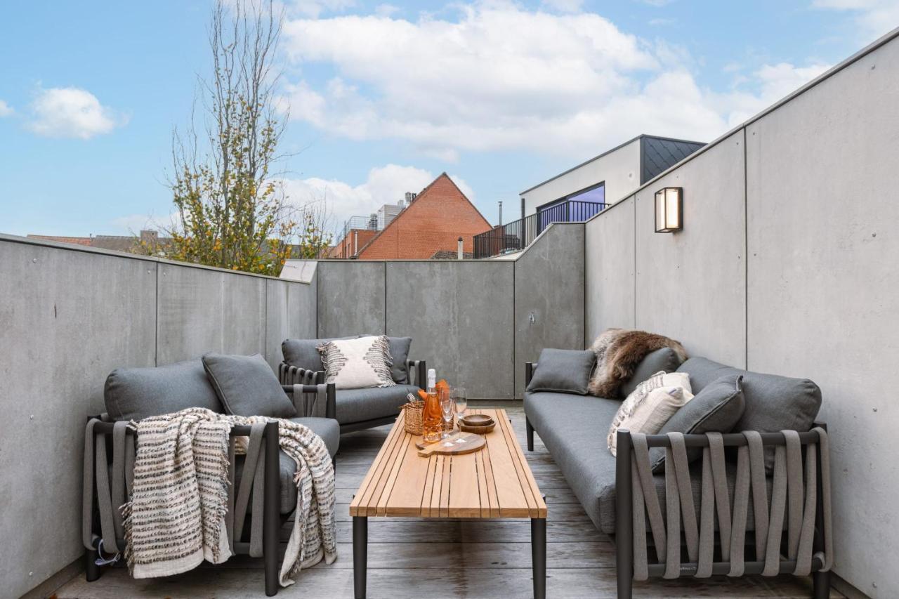 Beautiful Luxurious Mansion With Several Terraces Arrondissement di Courtrai Esterno foto